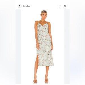 Floral Print Midi Dress